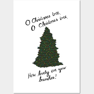 Christmas tree Posters and Art